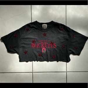 LF furst of a kind cropped shirt